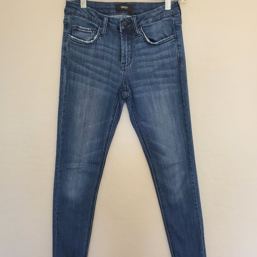 EUC- VERVET by FLYING MONKEY Ankle Skinny womens size 26 jeans
